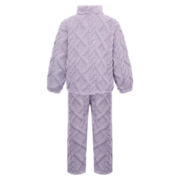 Unisex Kids Outfit Homewear Set Tops With Pants Pajamas Long Sleeve Loungewear