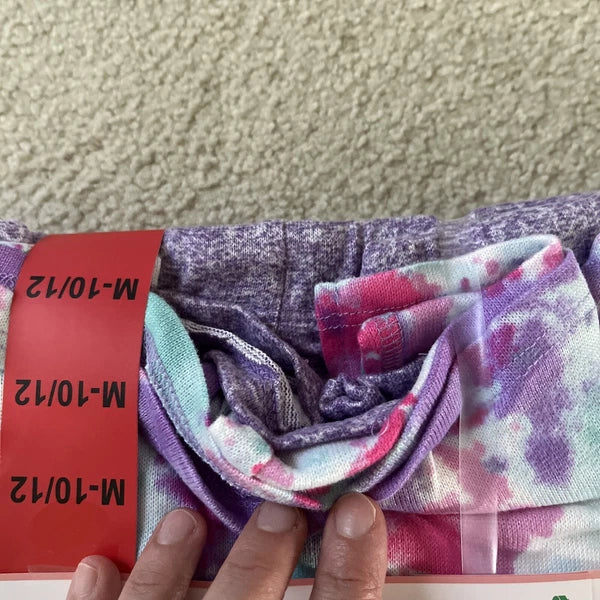 32 Degrees Youth 4-piece Pajama Set (Purple ,M-L)