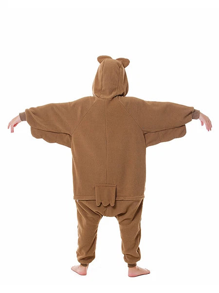 CANASOUR Kids Owl One-piece Pajamas Halloween Christmas Cosplay Costumes