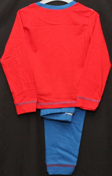 PADDINGTON BEAR Boy's Pyjamas /Blue & Red PADDINGTON PJs Sizes 18 Months-5 Years