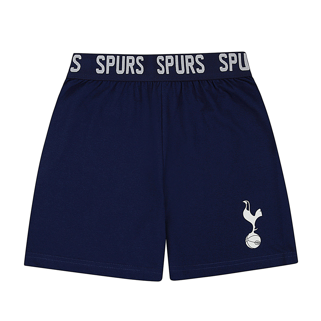 Tottenham Hotspur Boys Pyjamas Short Kids OFFICIAL Football Gift