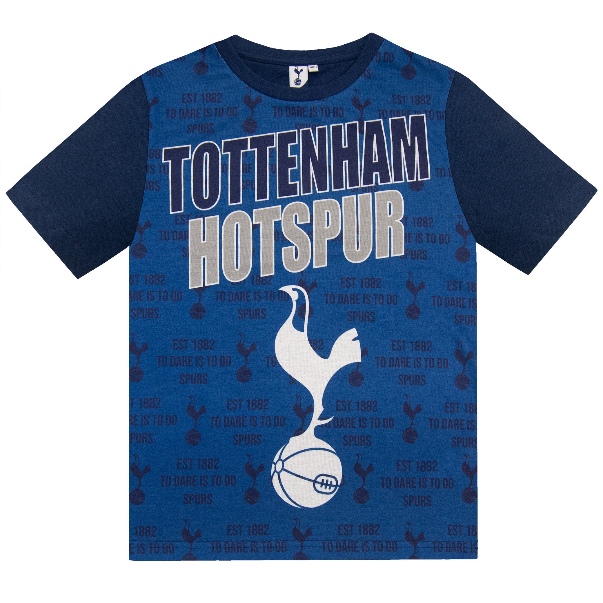 Tottenham Hotspur Boys Pyjamas Short Kids OFFICIAL Football Gift