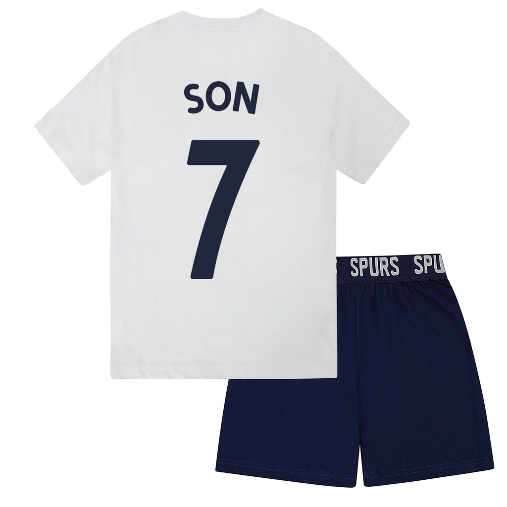 Tottenham Hotspur Boys Pyjamas Short Kids OFFICIAL Football Gift