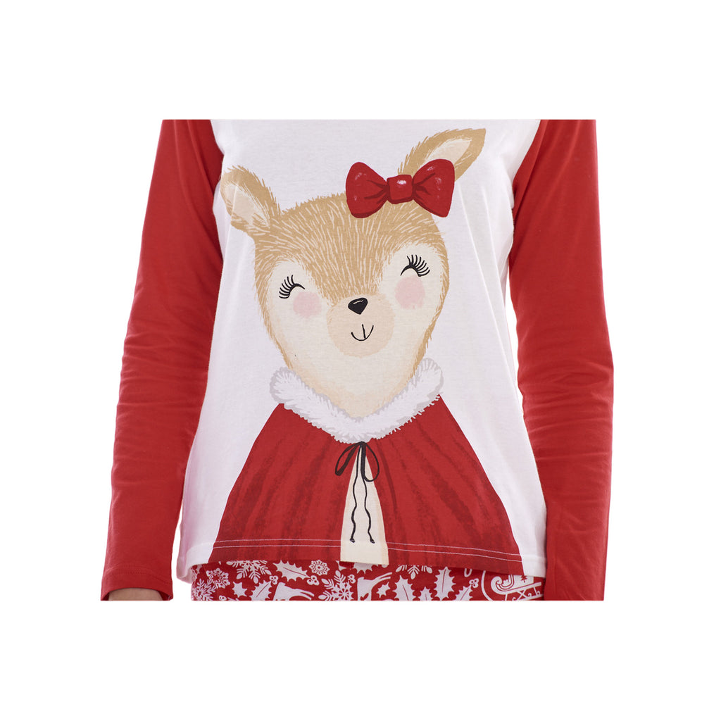 Christmas Family Matching Pyjamas XMAS Adult Kids Nightwear PJS 100% Cotton UK