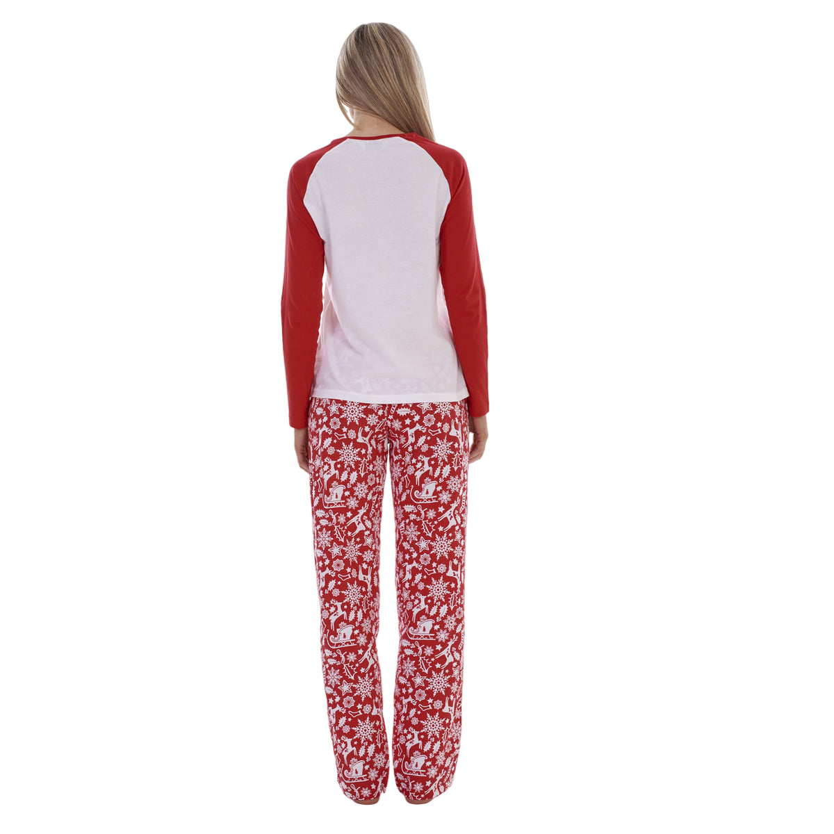 Christmas Family Matching Pyjamas XMAS Adult Kids Nightwear PJS 100% Cotton UK