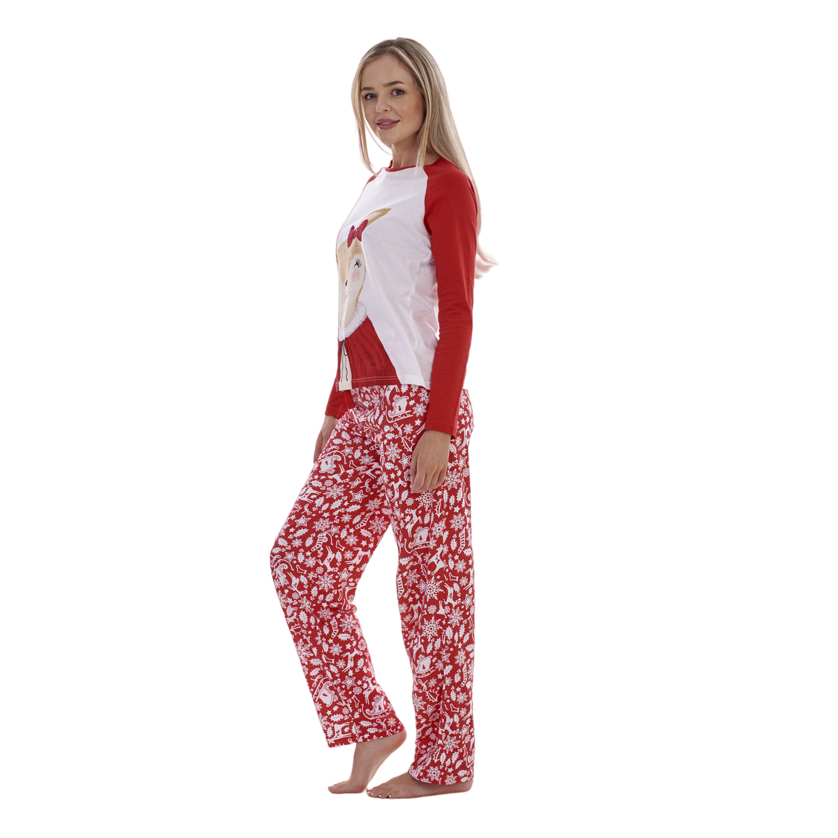 Christmas Family Matching Pyjamas XMAS Adult Kids Nightwear PJS 100% Cotton UK