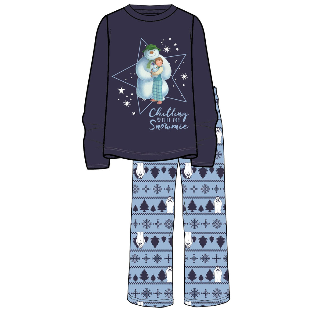 The Snowman & Snowdog Matching Family Christmas Pyjamas Dad Mum Child Xmas