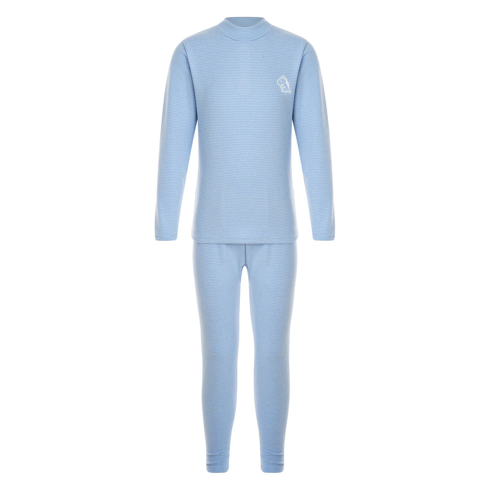 Kids Boys Girls Thermals Sets Pajamas T-shirt And Tights Suit Warm Active Home