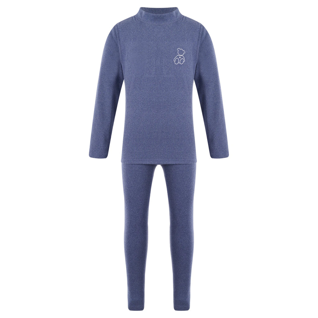 Kids Boys Girls Top Workout Tees Base Sleepwear Pajamas Set Exercise Suit Layer