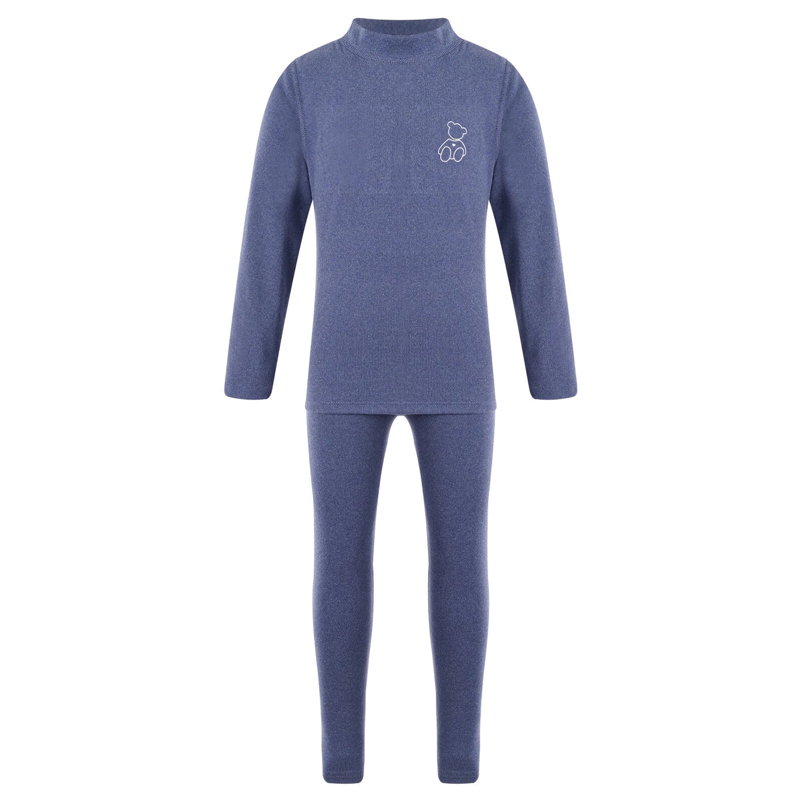 Kids Boys Girls Top Workout Tees Base Sleepwear Pajamas Set Exercise Suit Layer