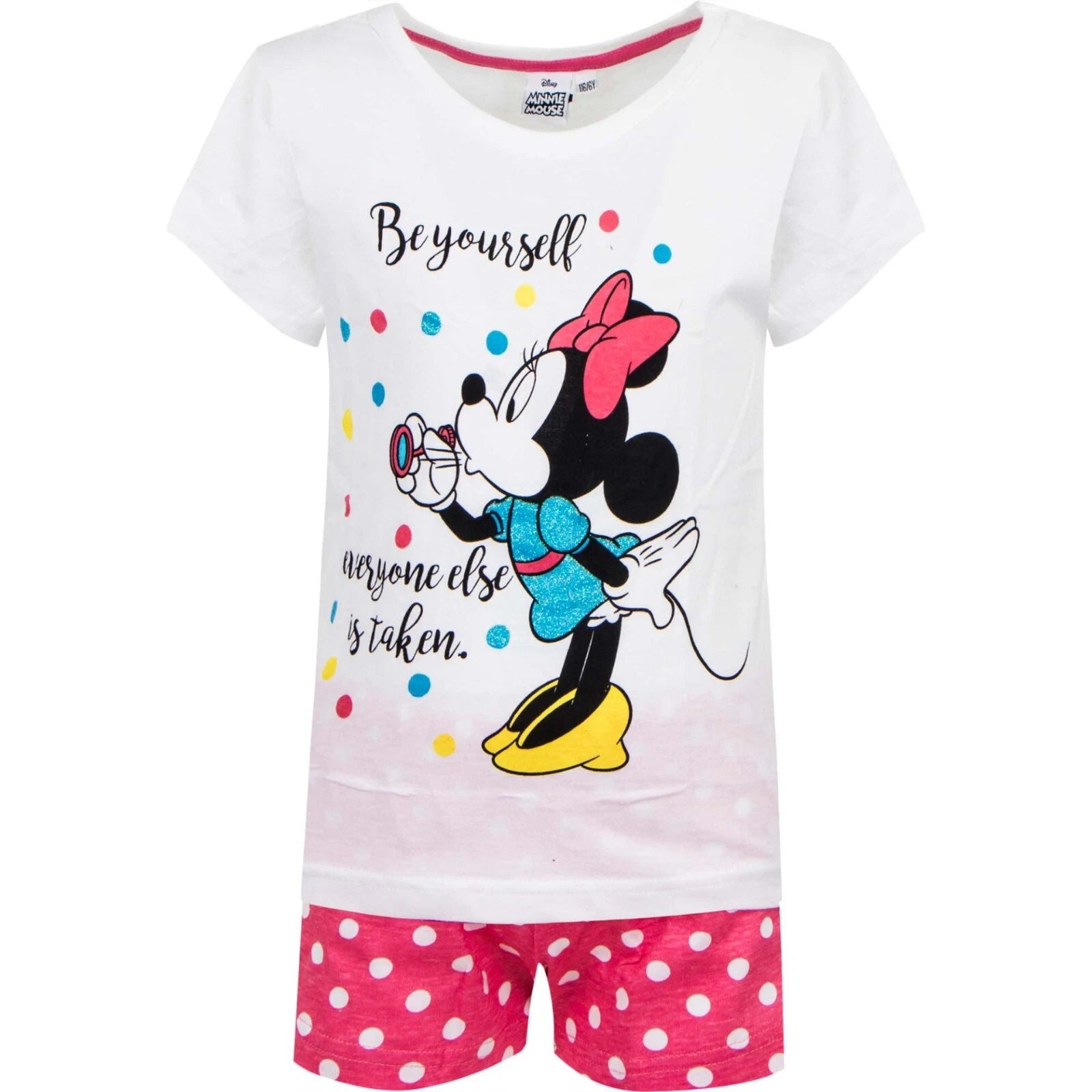 Boys Girls Kids Children Pyjamas Short Sleeve T-Shirt Shorts Set Age 2-12 Years