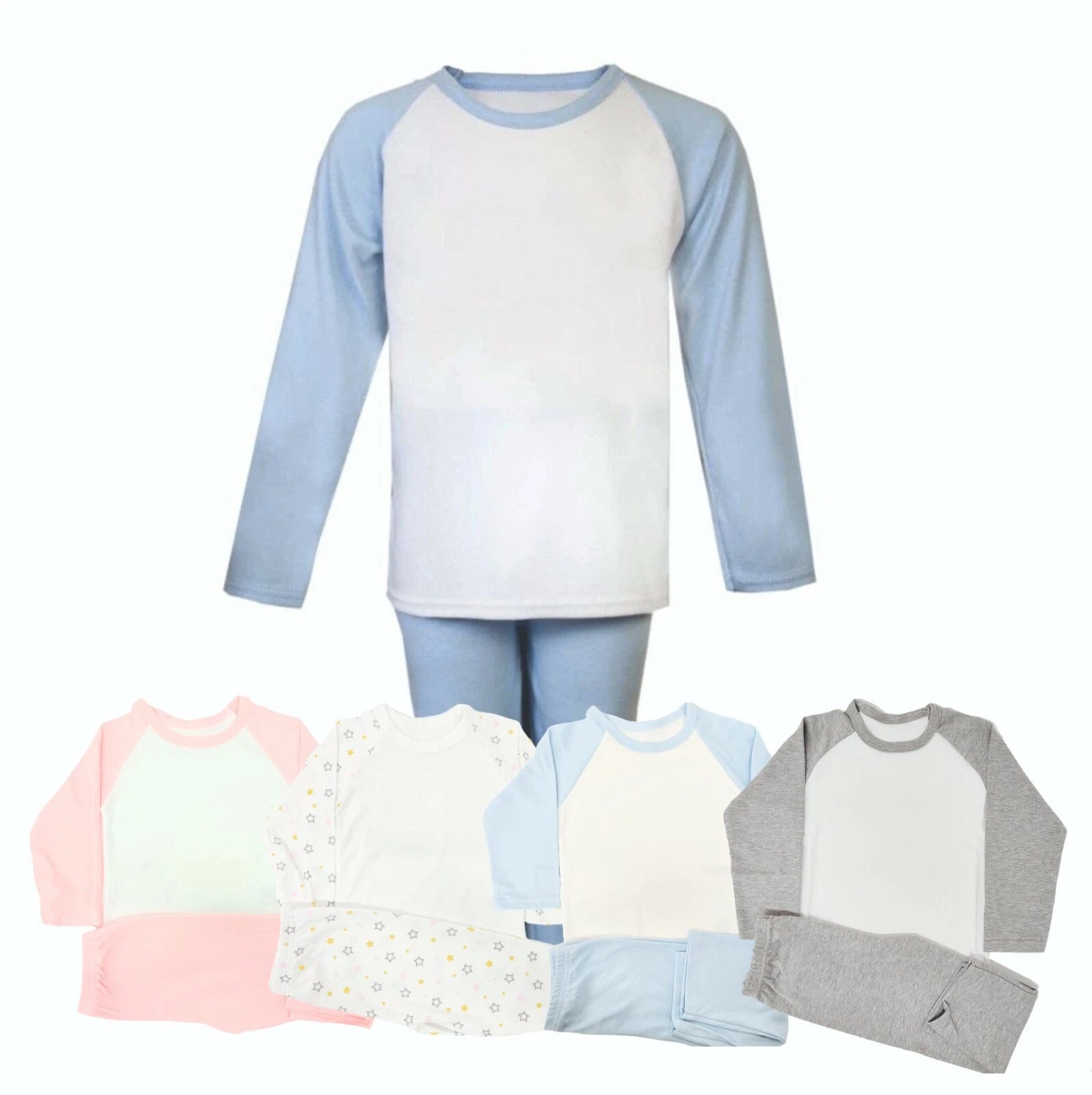 Personalised Boys Baby Childrens when i wake up RAINBOW  PJ loungewear pyjamas