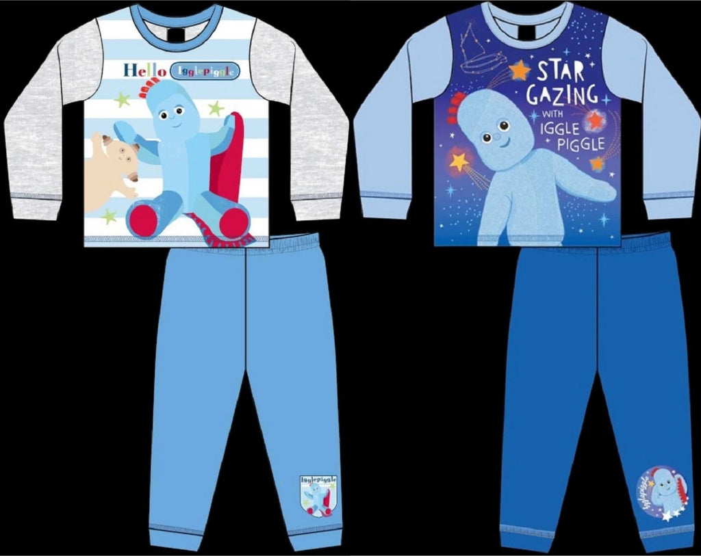 Boy's IGGLE PIGGLE Pyjamas / IN THE NIGHT GARDEN PJs - Sizes 12 months-4 years