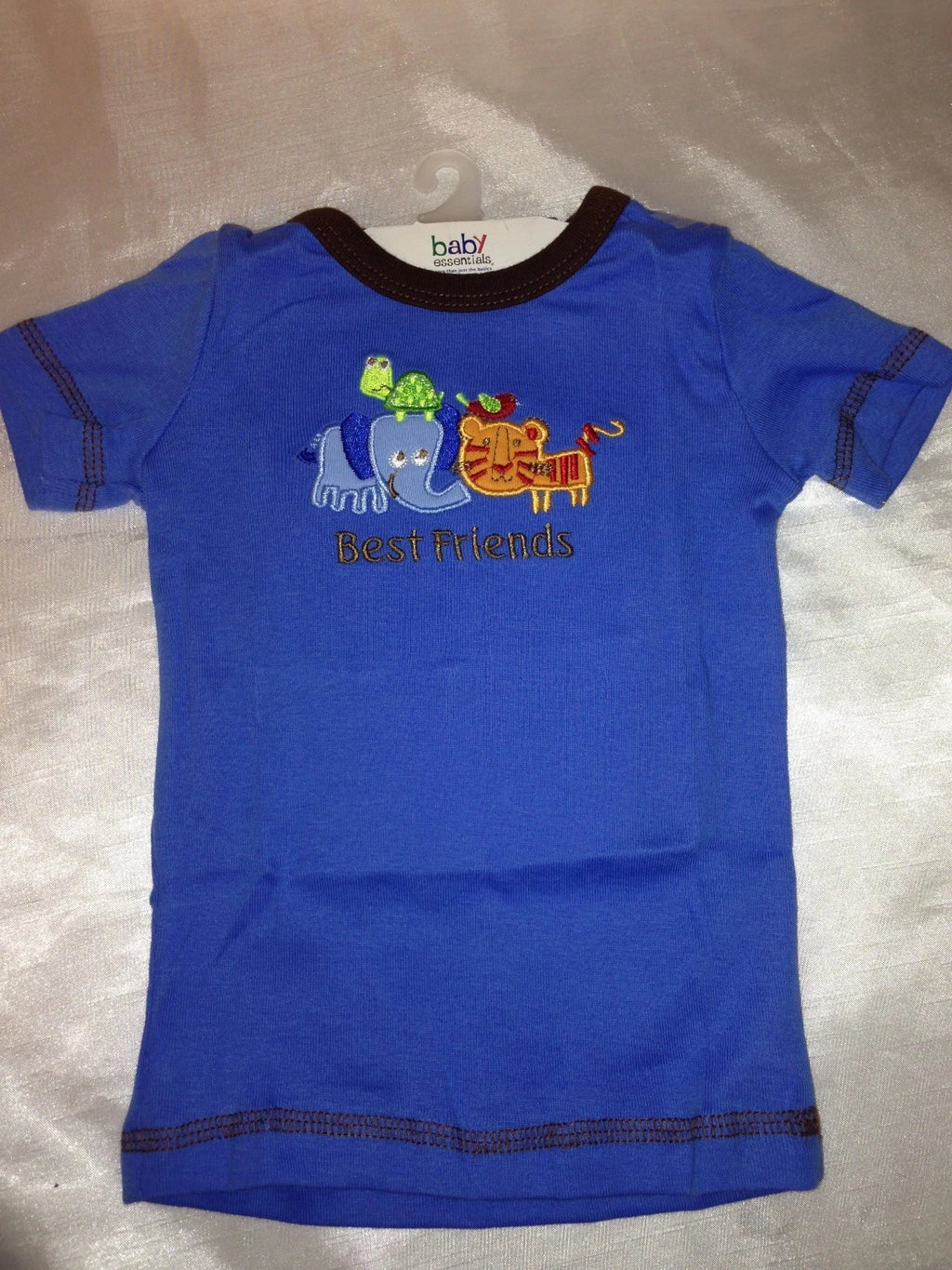 BABY ESSENTIALS TWO PIECE PJ SET  BABY BOY TODLER 100% COTTON