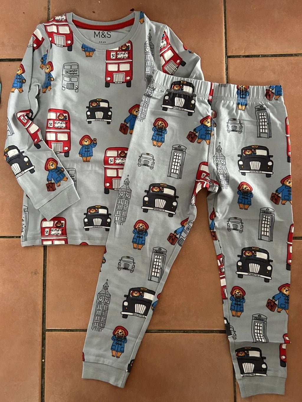 M & S Paddington Bear Pyjama set or Summer T-Shirt Set BNWT - 3 kinds