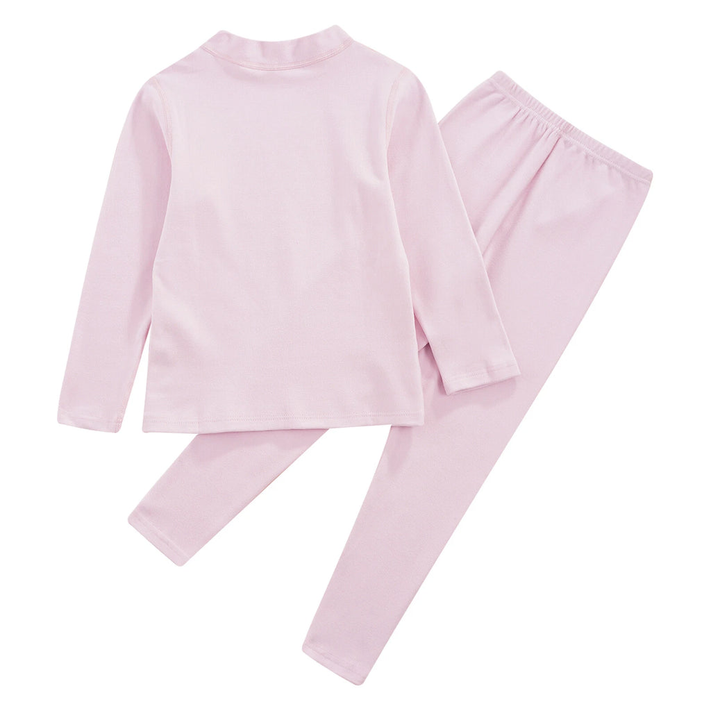 Kids Boys Girls Top Workout Tees Base Sleepwear Pajamas Set Exercise Suit Layer