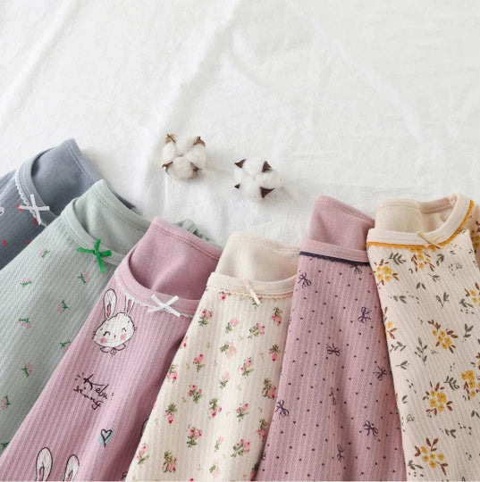 Cotton Kids Pajamas 100% Cotton  Floral Girls Pajamas Ultrasoft - FREE SHIPPING