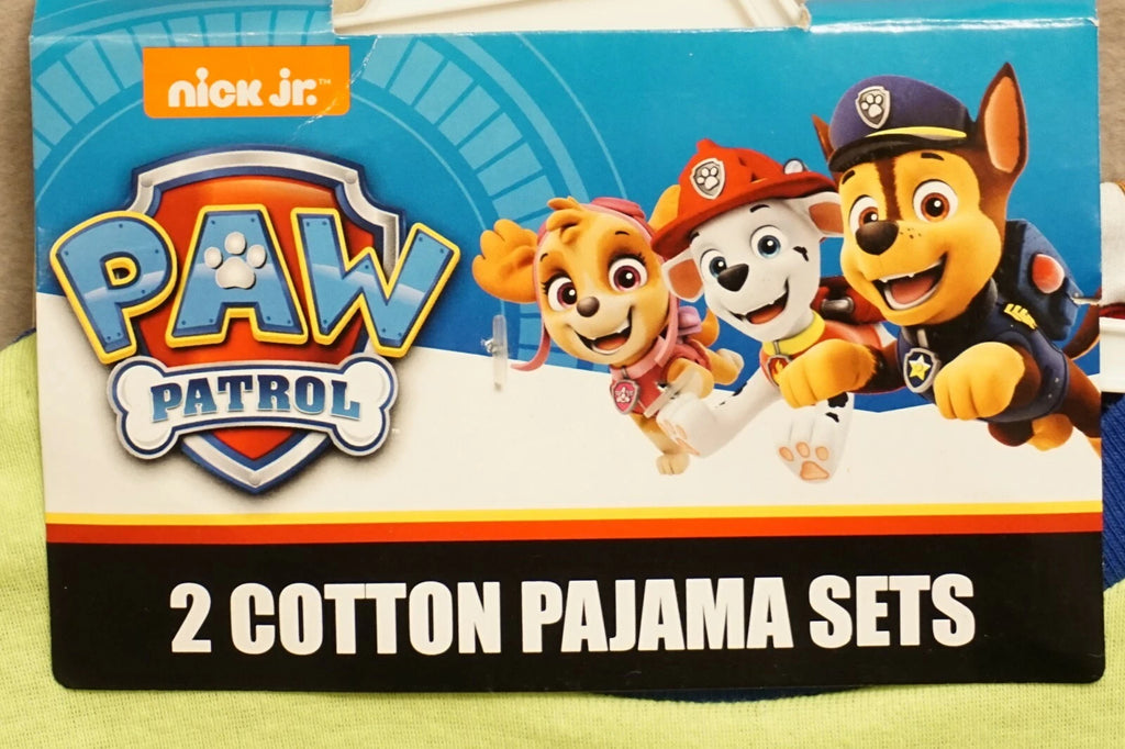 PAW PATROL, THOMAS OR SESAME ST. 4 PIECE PAJAMAS SETS ASSORTED SIZES  BNWT