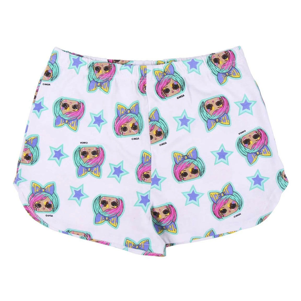 Girls LOL Surprise Character Short Pyjamas Nightwear Shorties Pjs Age 3-10 Years