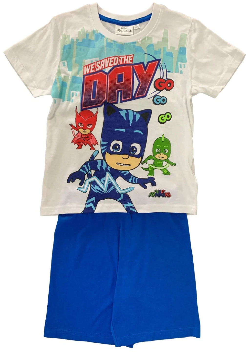 BOYS CHARACTER SHORT PYJAMAS 2PC NIGHT WEAR PJ SETS OFFICIAL 3-12 YEARS BNWT