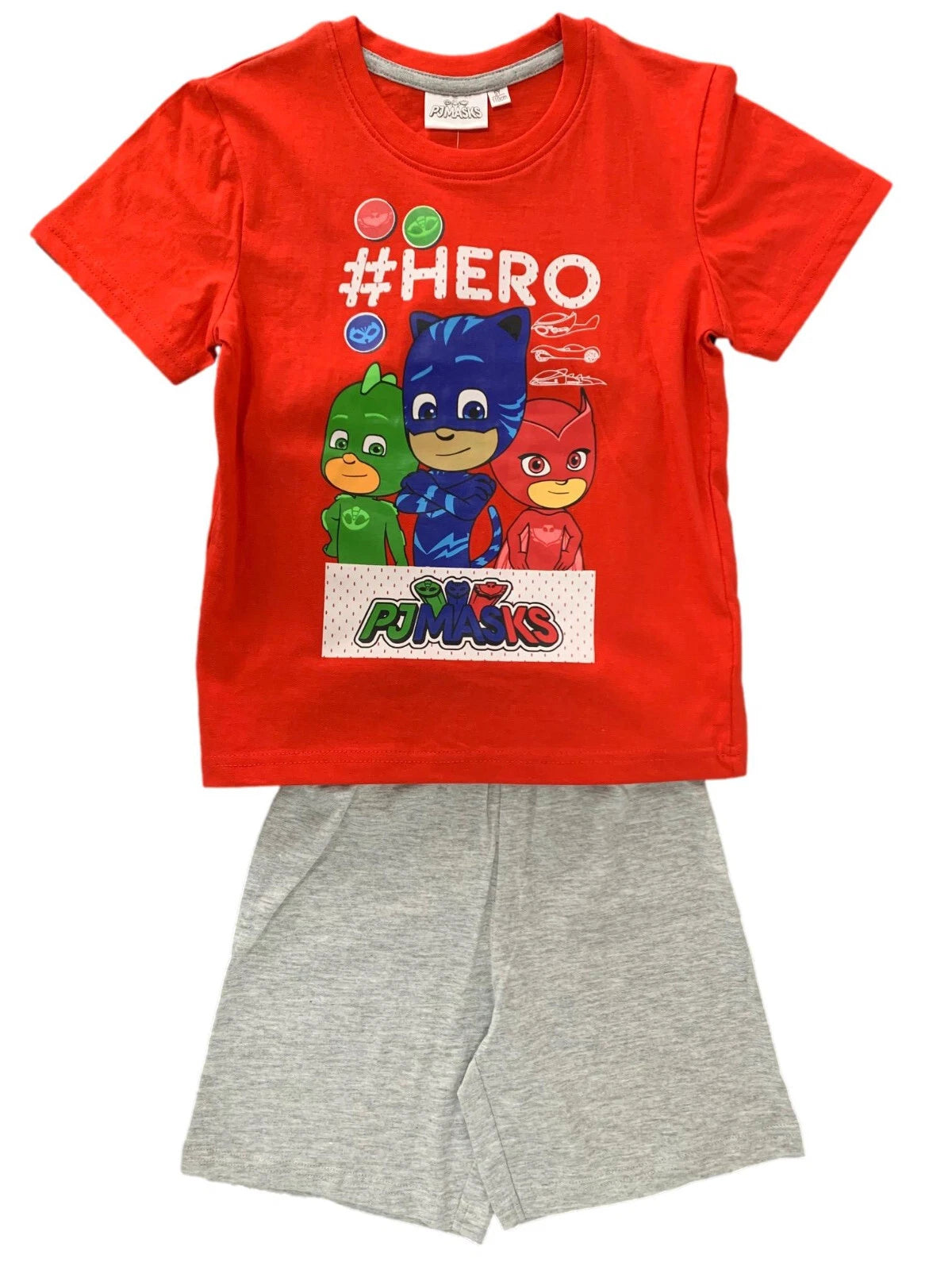 BOYS CHARACTER SHORT PYJAMAS 2PC NIGHT WEAR PJ SETS OFFICIAL 3-12 YEARS BNWT