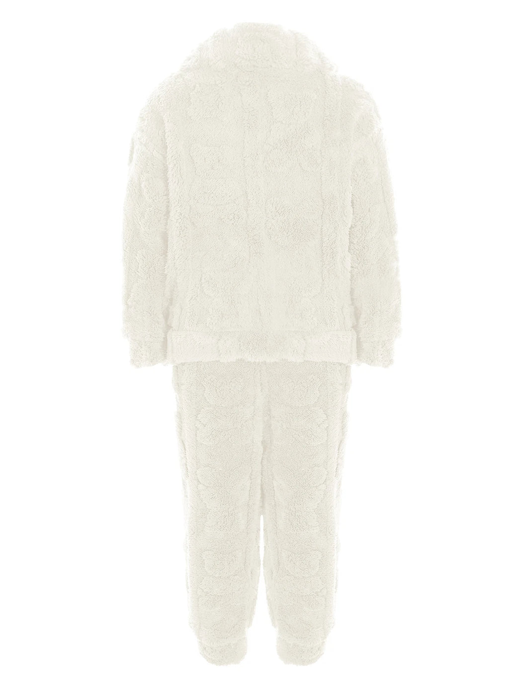 Kids Sleepwear Thicken Set Warm Pajamas Sleeping Sleepsuit Fleece 2pcs Casual