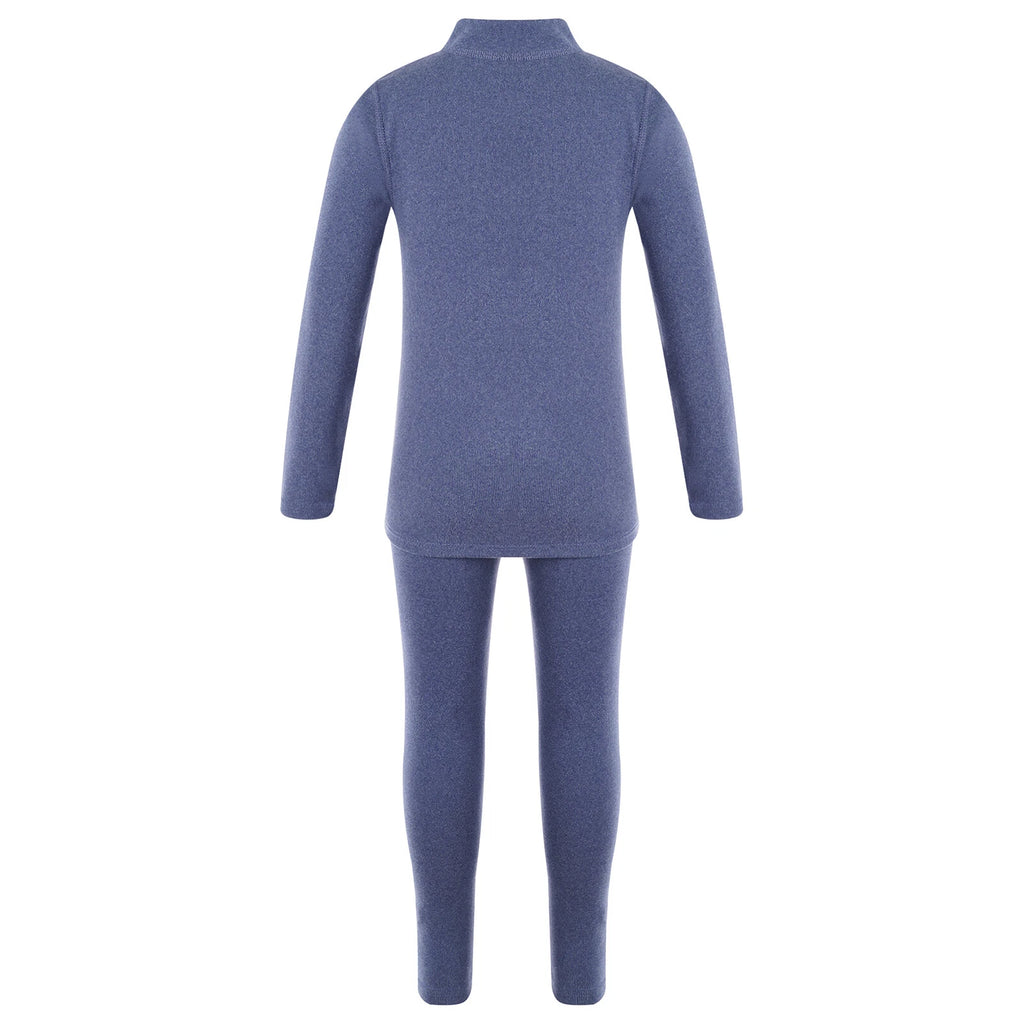 Kids Boys Girls Tees Long Sleeve Top Bear Print Sleepwear Pajamas Loungewear