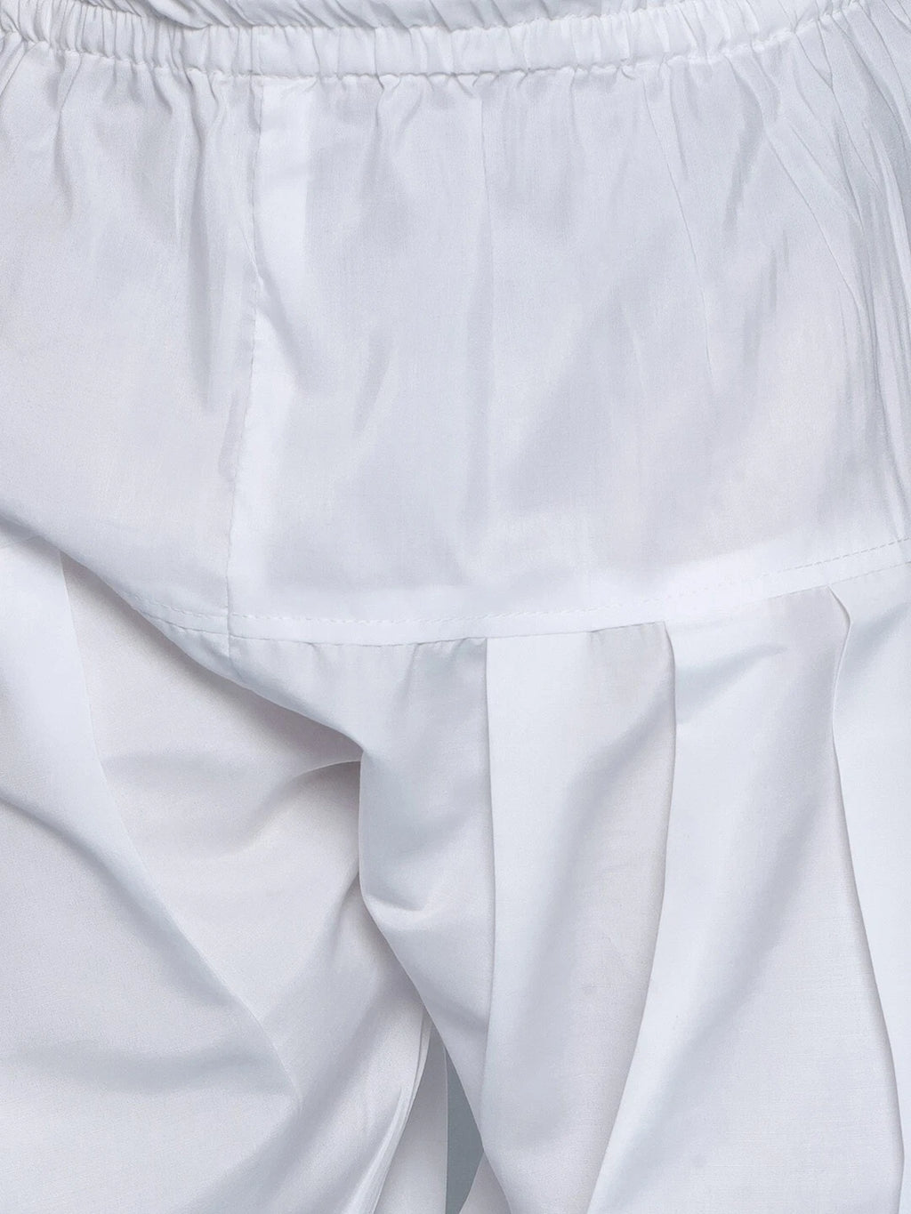 Kids Ethnic Mirror Work Cotton Kurta Pyjama Set/Party Wear Chikankari Kurta