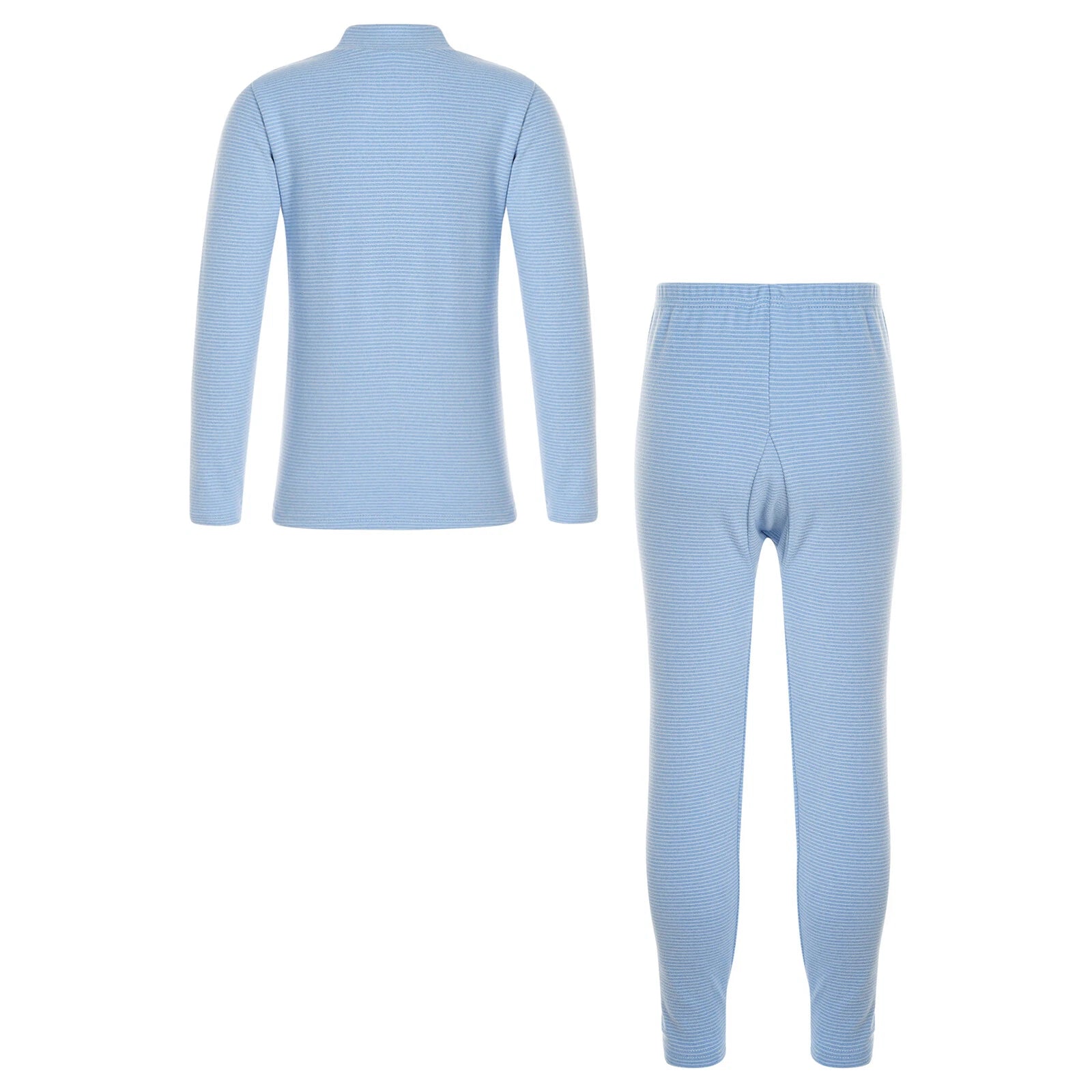Kids Boys Girls Thermals Sets Pajamas T-shirt And Tights Suit Warm Active Home