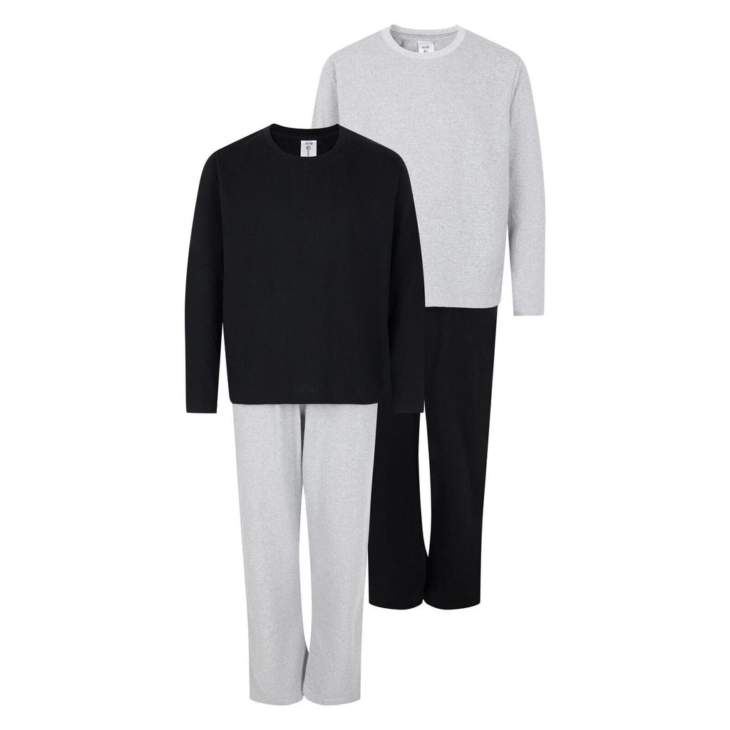 Boys 2 Pack Long Pyjamas Nightwear PJ Sets Twin Pack 9 to 16 Years #NorthEast
