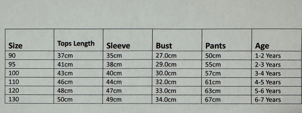 NEW Disney Cartoon Print Girls Long Sleeve 2-Piece Set Pajama