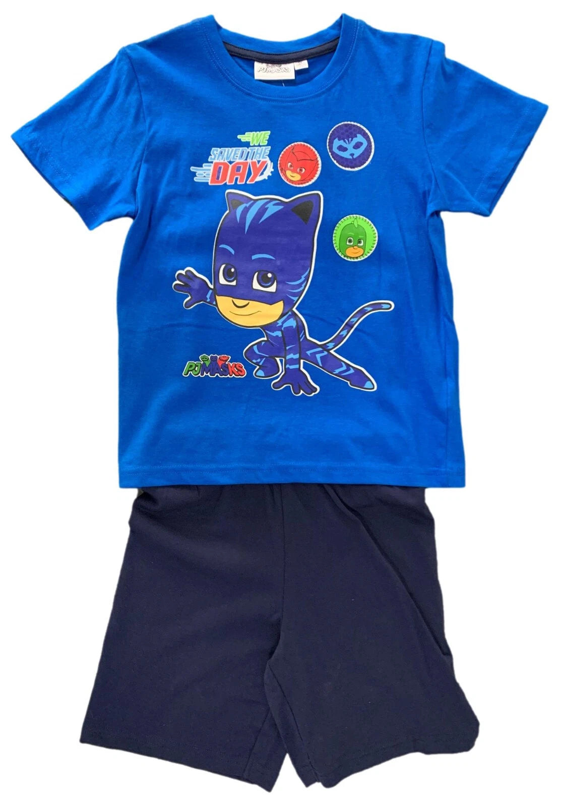 BOYS CHARACTER SHORT PYJAMAS 2PC NIGHT WEAR PJ SETS OFFICIAL 3-12 YEARS BNWT