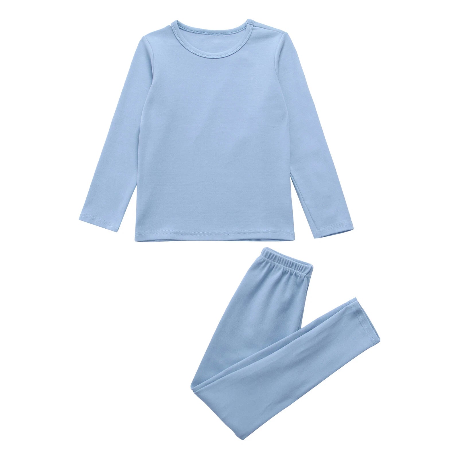 Unisex Kids Suit Bottoms Outfit Girls Set With Pants Homewear Pajamas Winter