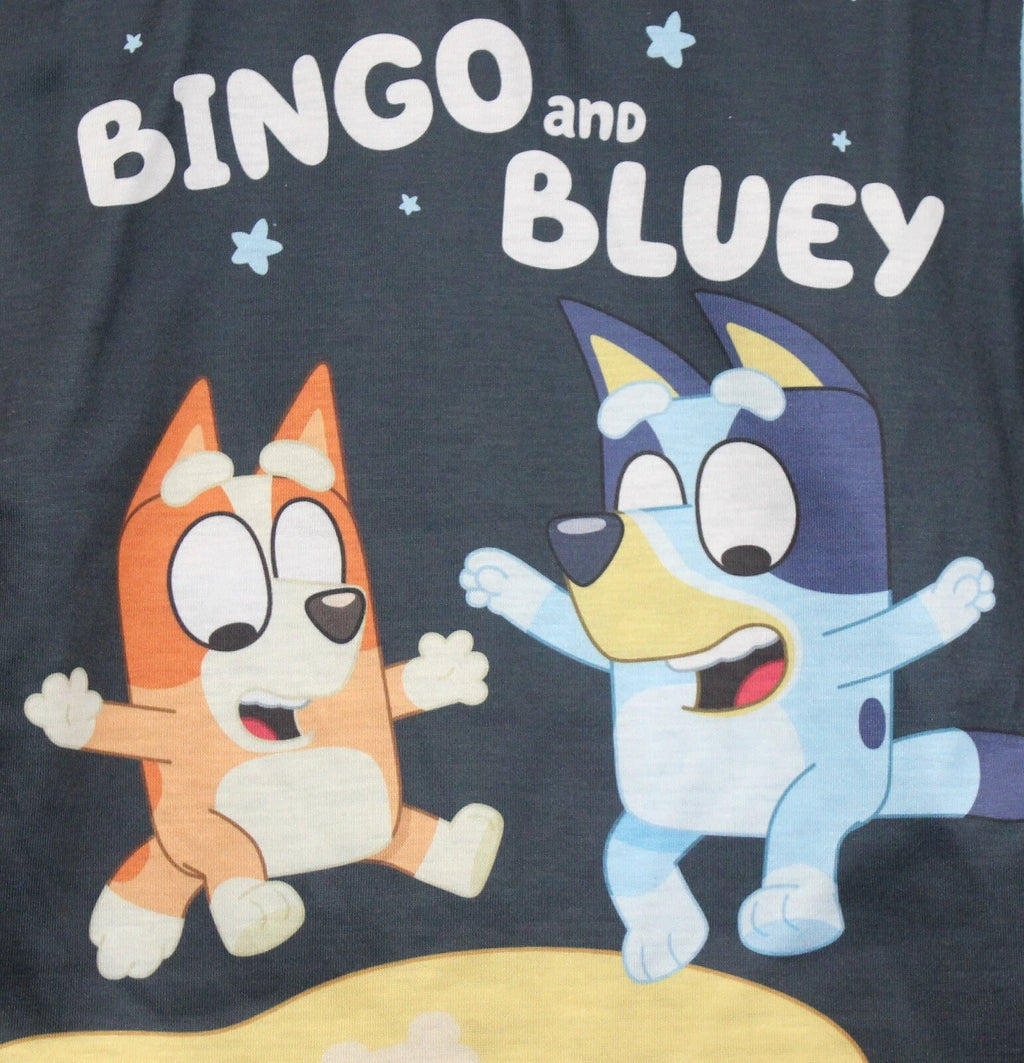 BLUEY Boy's Short Pyjamas /BLUEY & BINGO Summer/ Shorty PJs Sizes 1.5-5 years