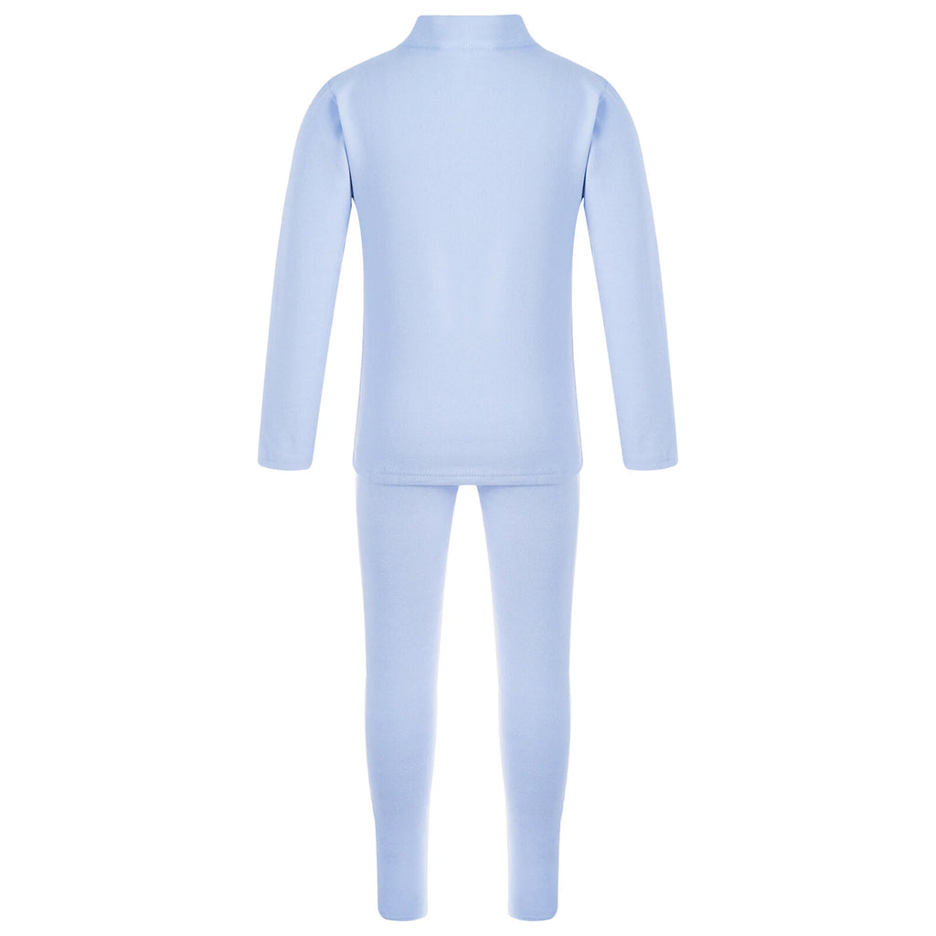 Kids Boys Girls Top Workout Tees Base Sleepwear Pajamas Set Exercise Suit Layer