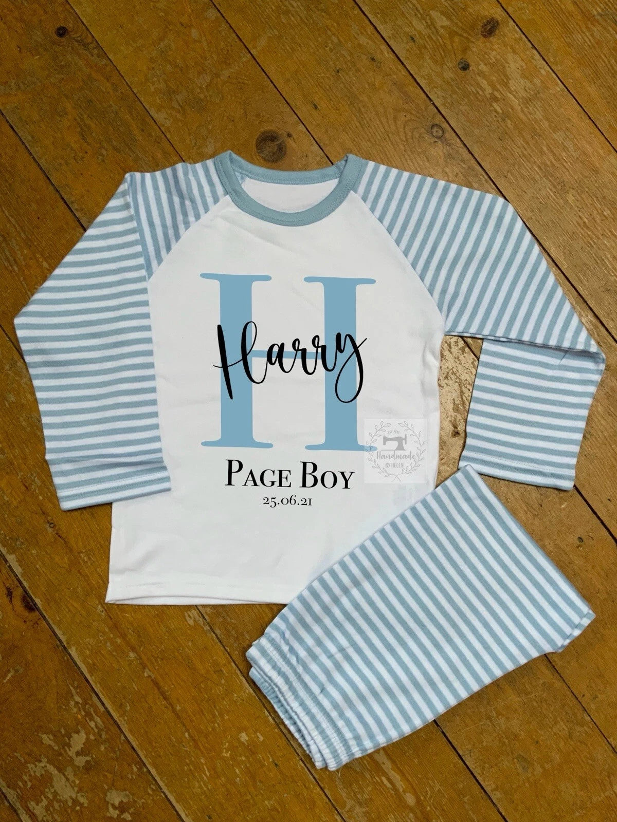 Personalised Children's Kids Flower girl Page Boy Pyjamas - Flower Girl Page Boy