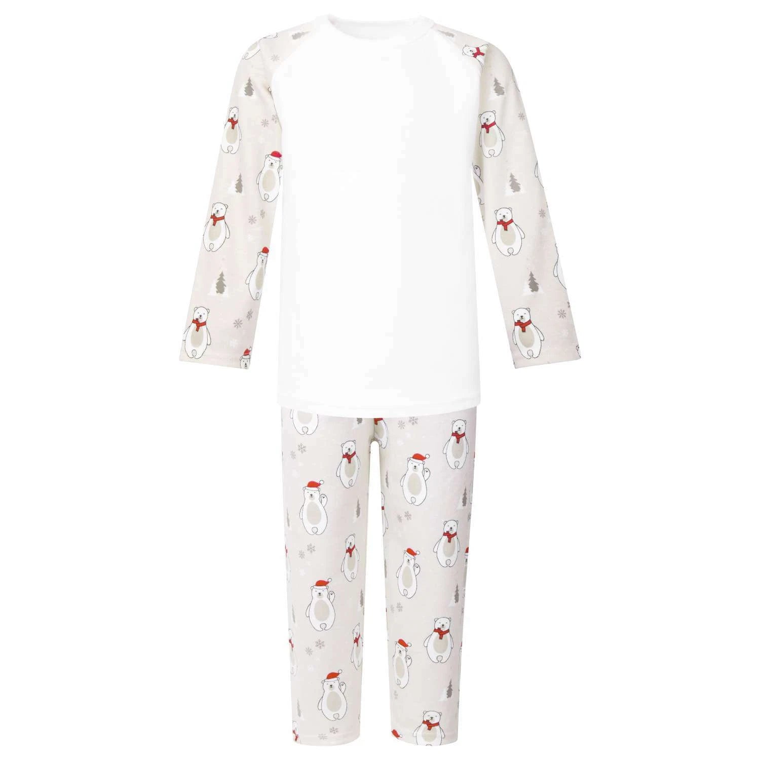 Personalised Christmas Pyjamas PJs Set  Eve Xmas Kids Children's