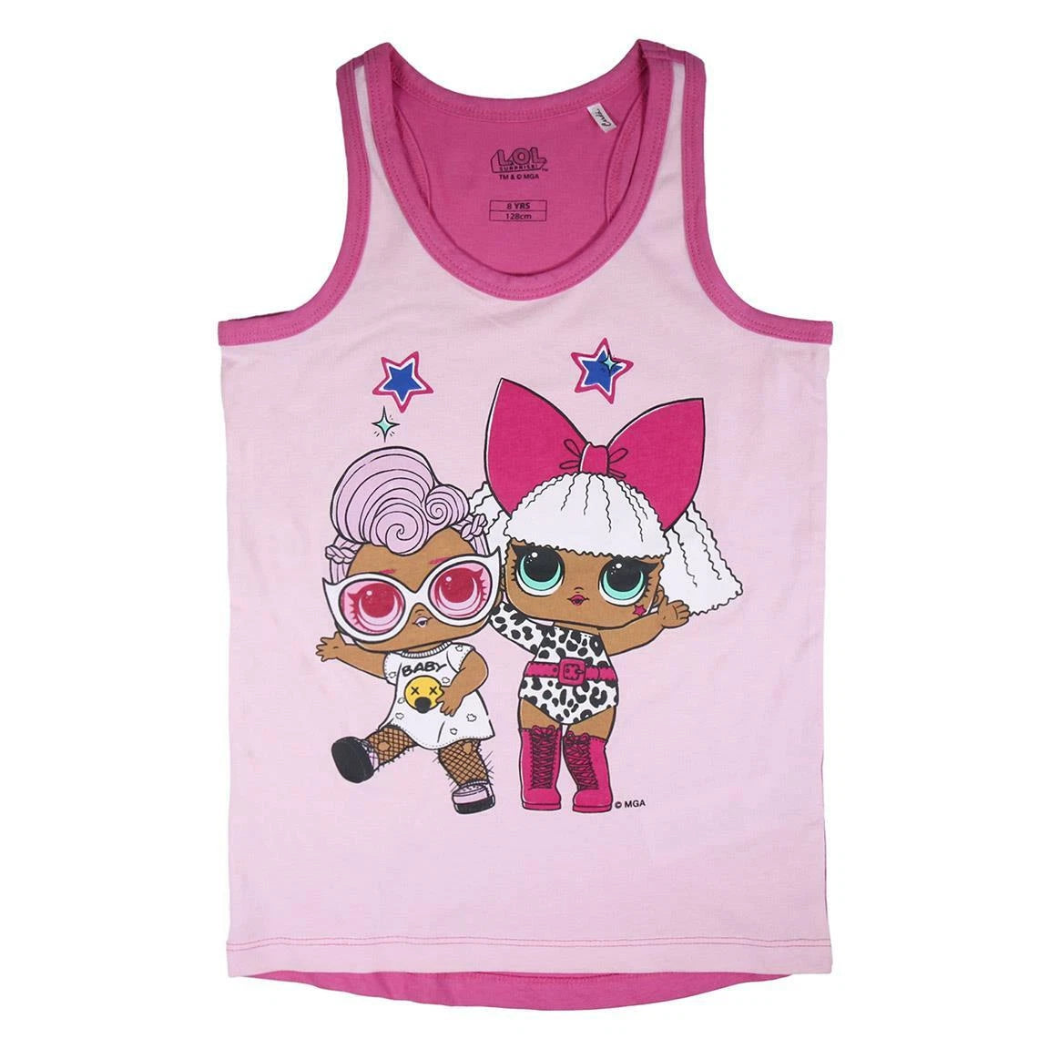 Girls LOL Surprise Character Short Pyjamas Nightwear Shorties Pjs Age 3-10 Years