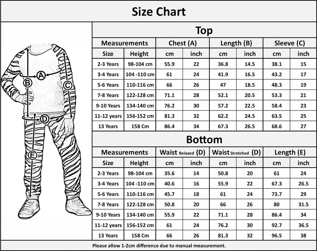 Kids Pink Galaxy Print Pyjamas Costume For Girls Age 5-13 Years