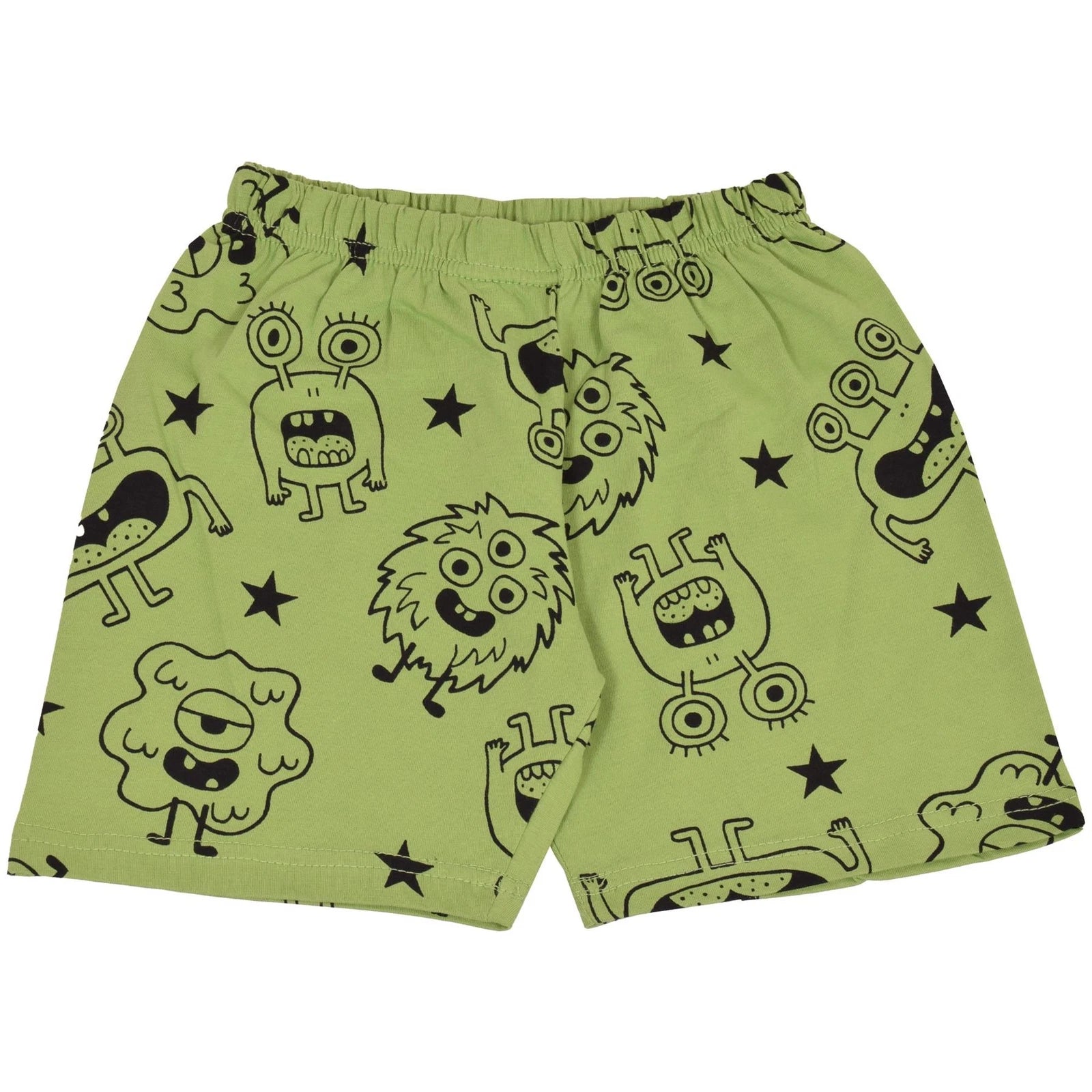 Kids Girls Boys Monster Pyjamas 2 Piece Cotton Set Age 5-13 Year