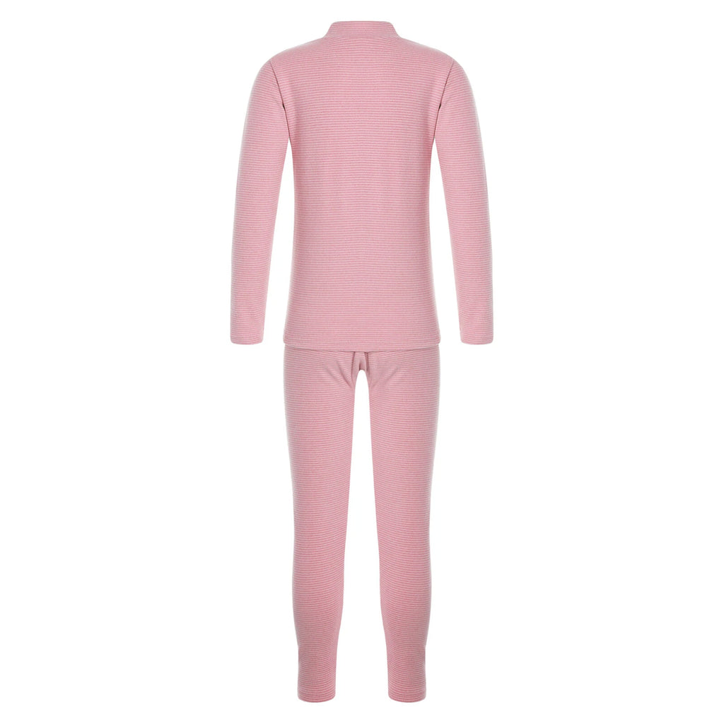 Kids Boys Girls Thermals Sets Pajamas T-shirt And Tights Suit Warm Active Home