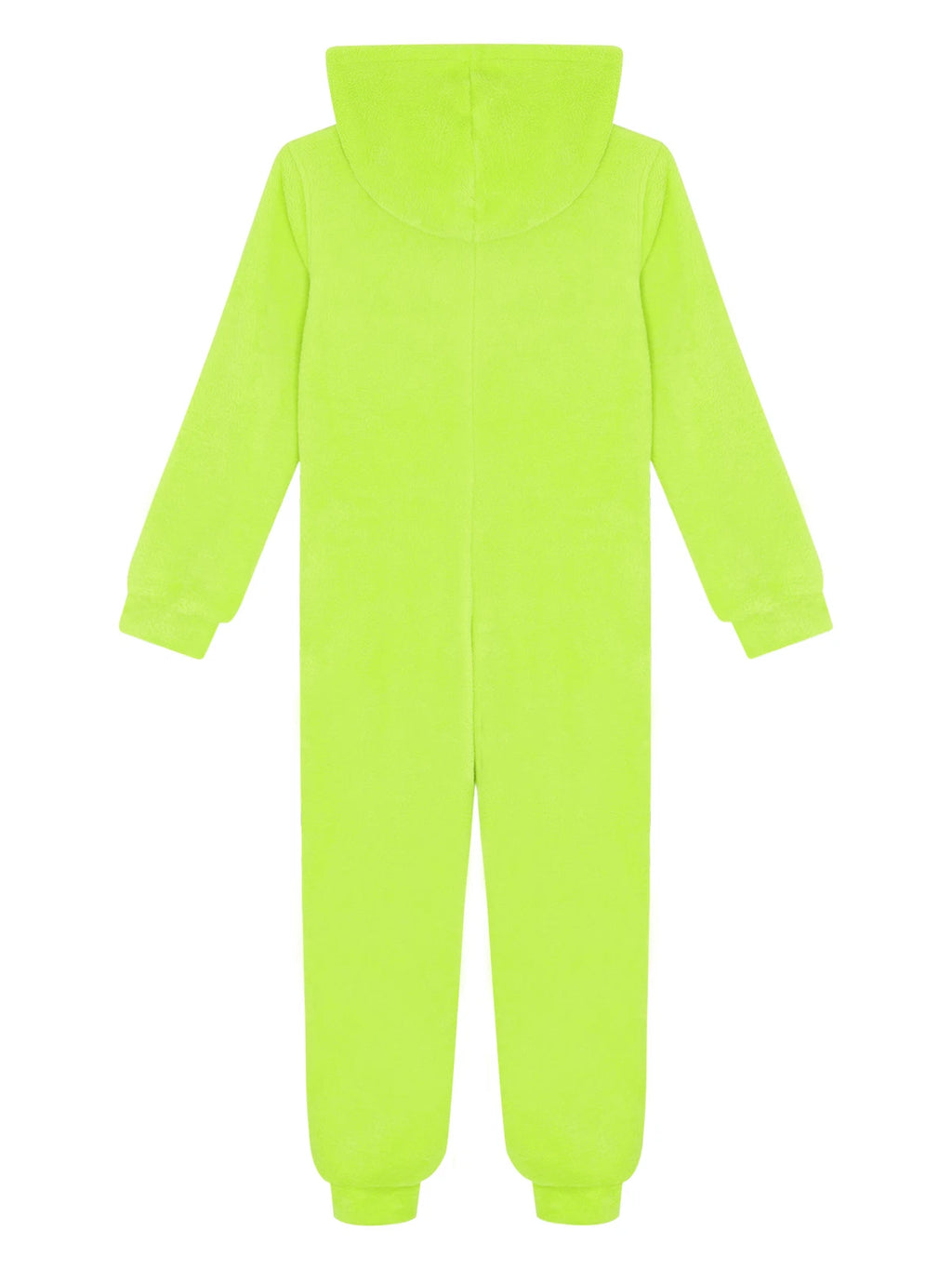 Unisex Kids Fleece Hooded Jumpsuit for Boys Girls Zip-up One Piece Pjs Sleepwear