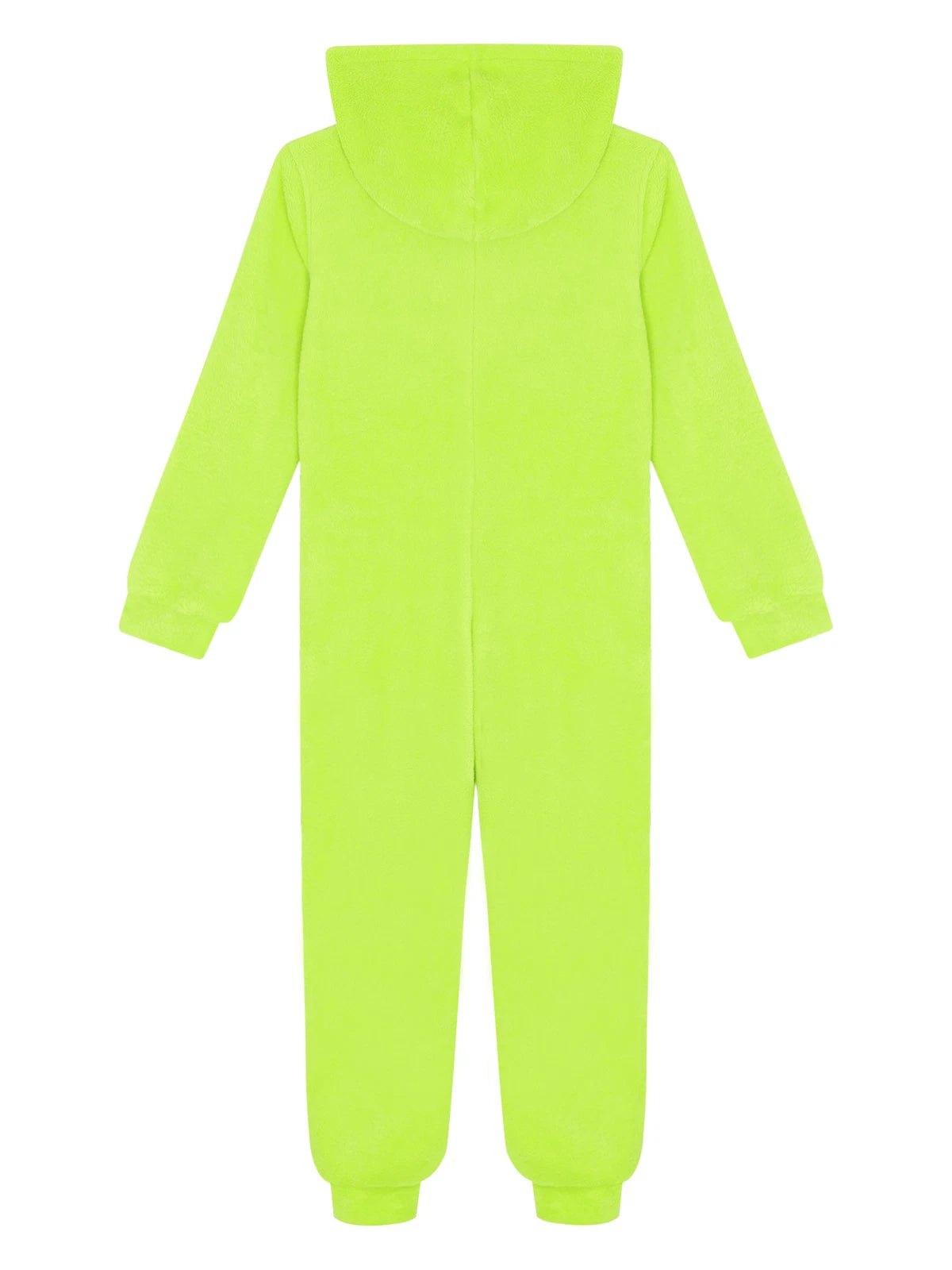 Unisex Kids Fleece Hooded Jumpsuit for Boys Girls Zip-up One Piece Pjs Sleepwear