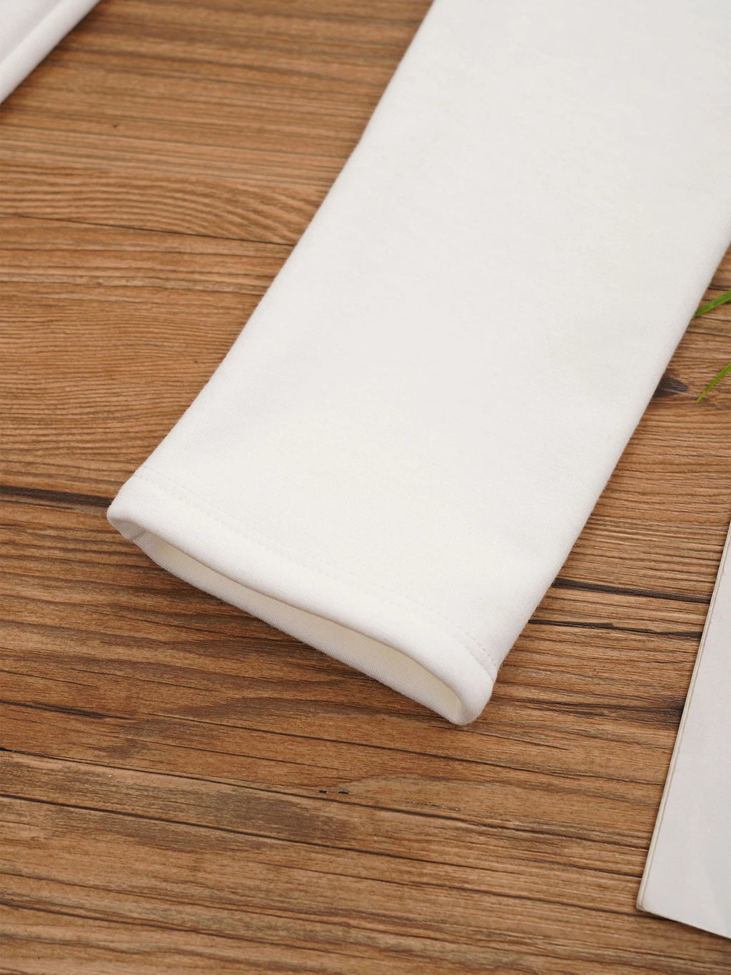 Kids Girl's Pajamas Set Training Sleepwear Round Neck Pullover And Pantyhose