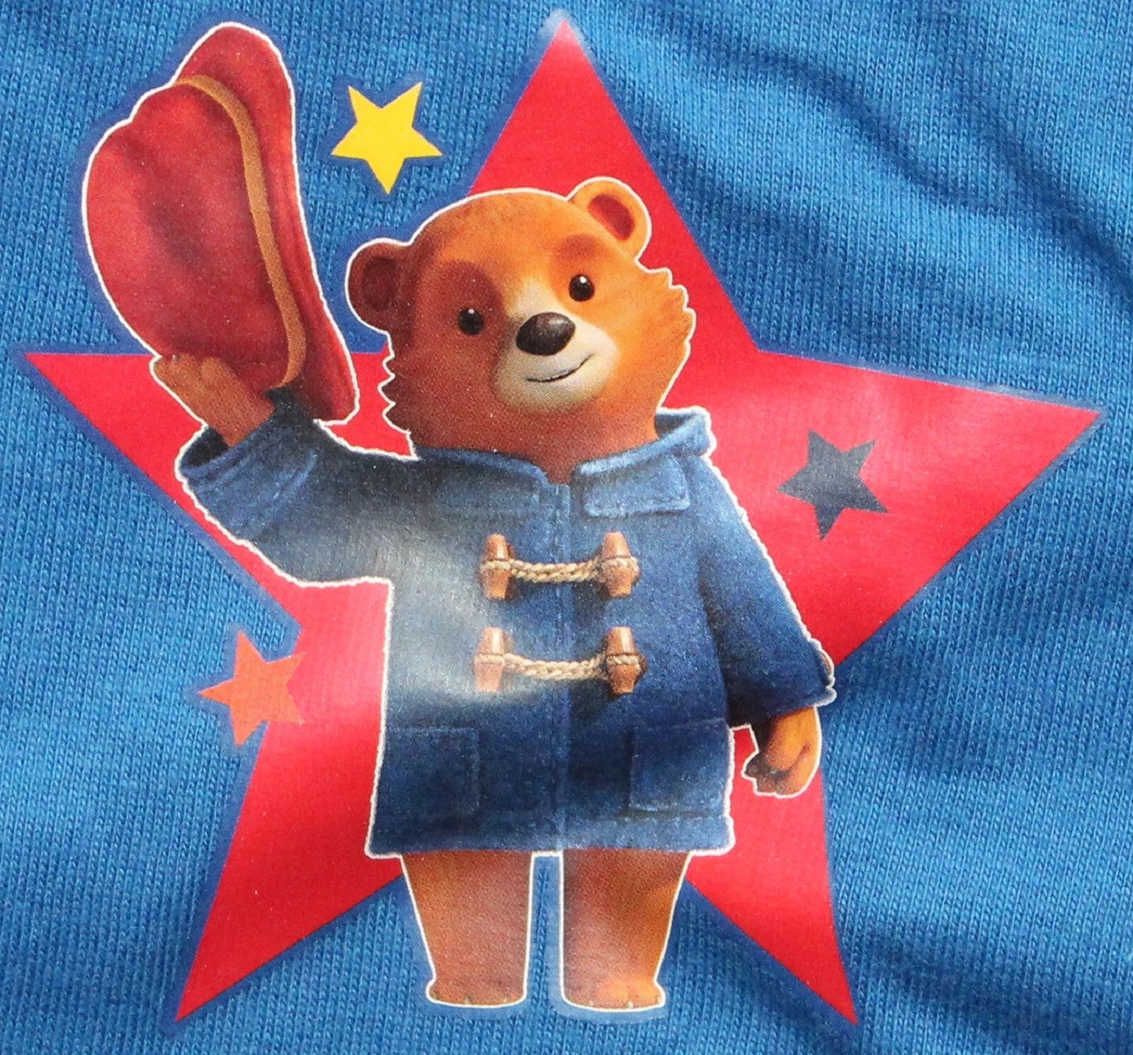 PADDINGTON BEAR Boy's Pyjamas /Blue & Red PADDINGTON PJs Sizes 18 Months-5 Years