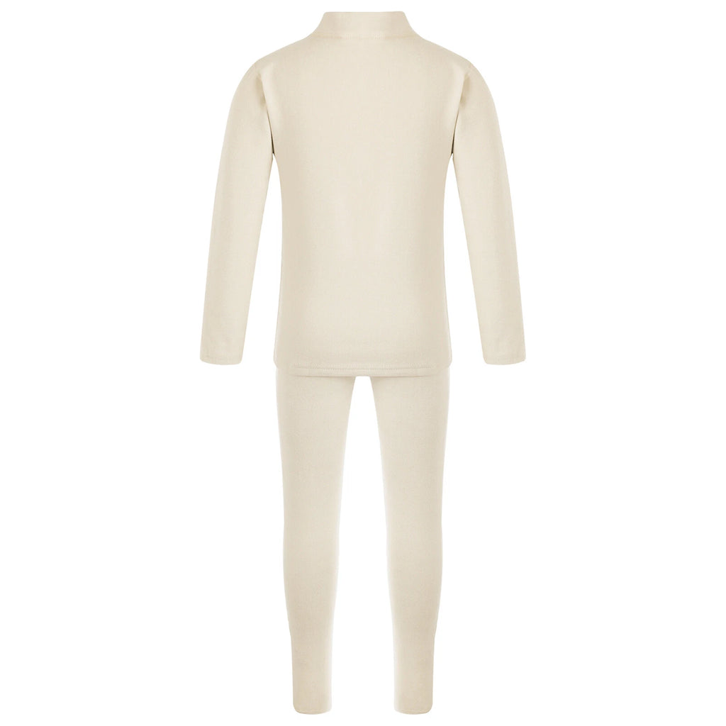 Kids Boys Girls Tees Long Sleeve Top Bear Print Sleepwear Pajamas Loungewear