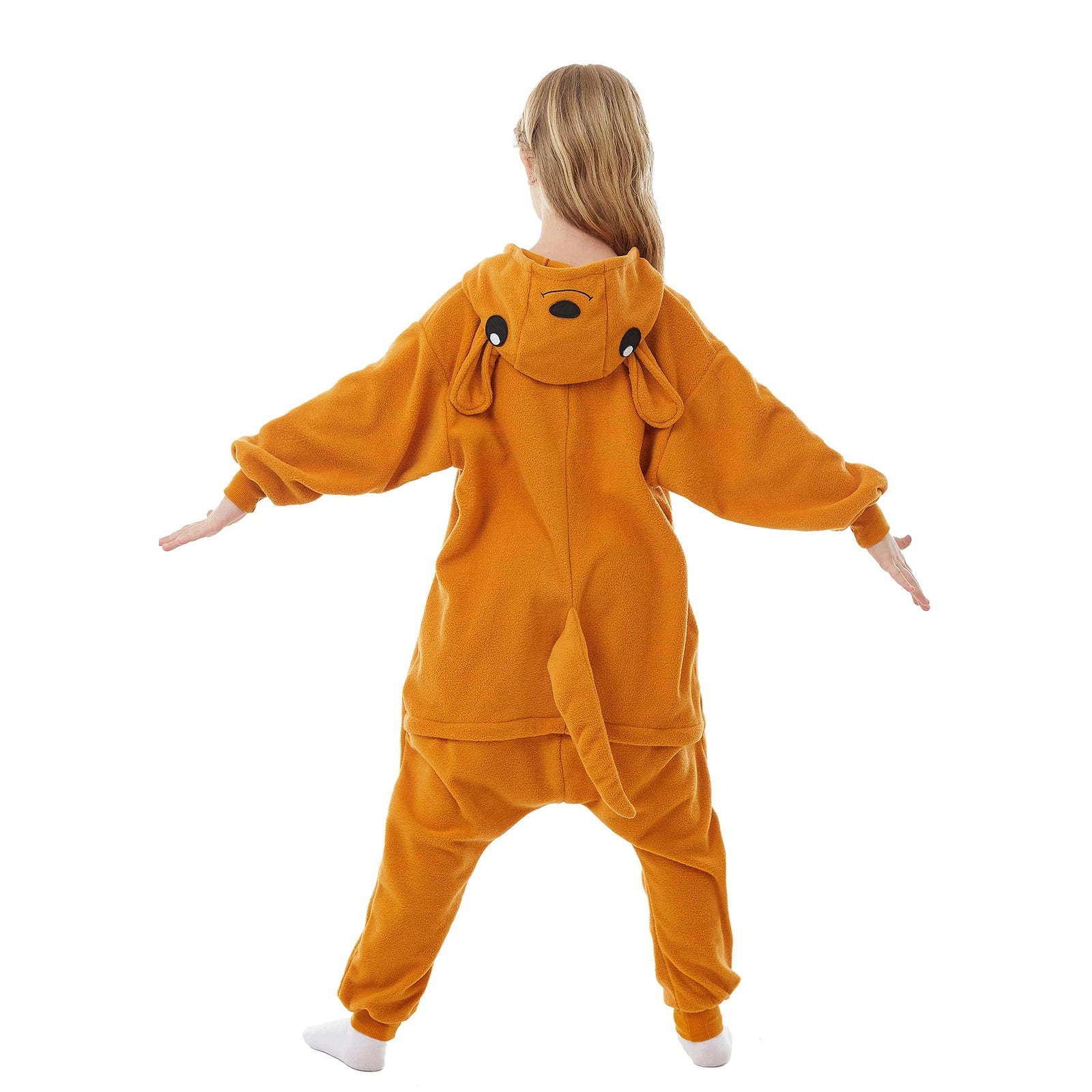 Kids Kangaroo Soft One-piece Pajamas Halloween Christmas Cute Cosplay Costumes