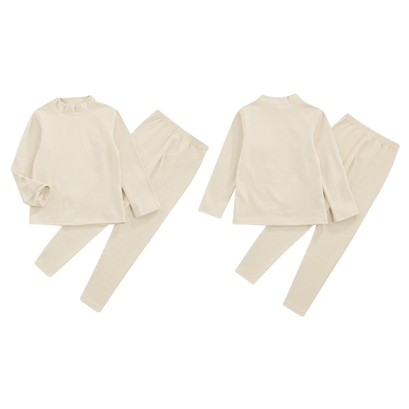 Kids Boys Girls Tees Long Sleeve Top Bear Print Sleepwear Pajamas Loungewear