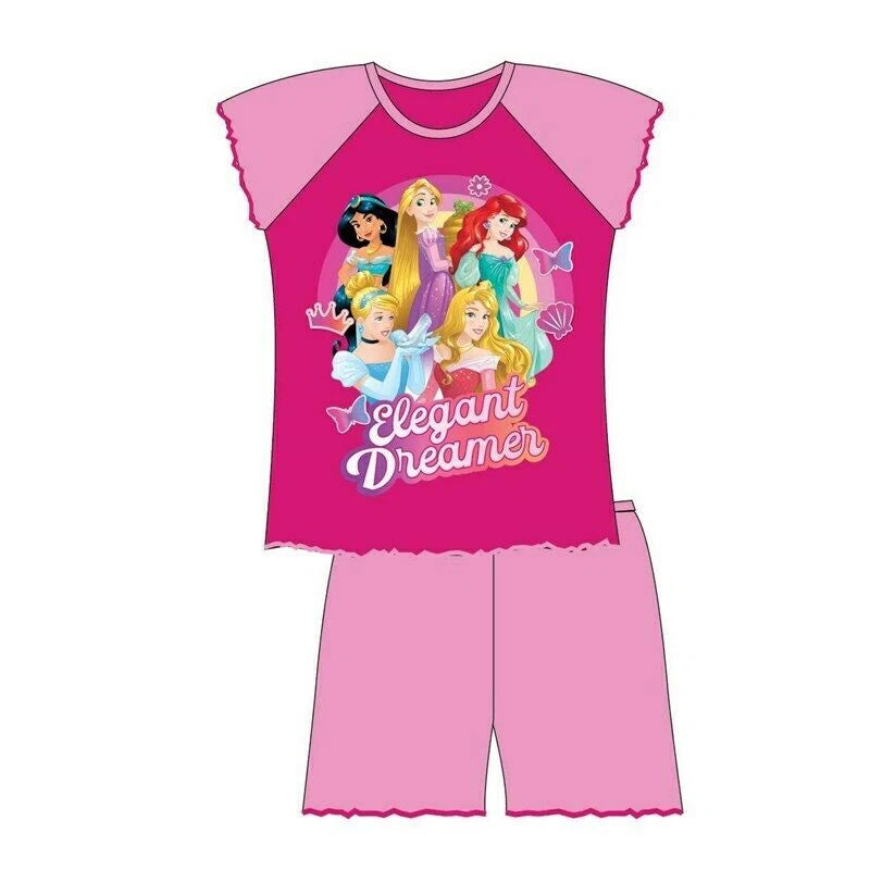Boys Girls Kids Character Short Pyjamas pjs 9 Months - 10 Years