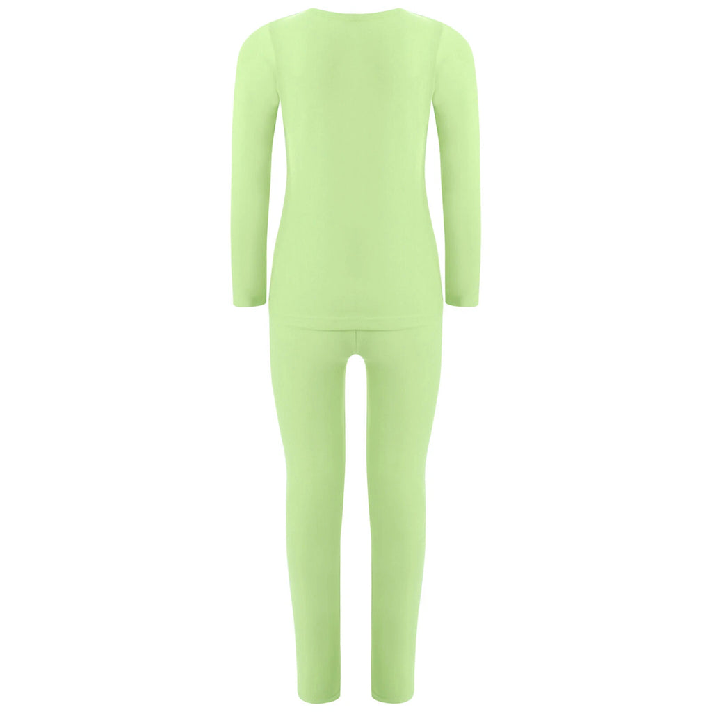 Unisex Kids Suit Bottoms Outfit Girls Set With Pants Homewear Pajamas Winter